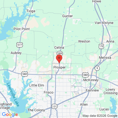 Map to  office in Celina, TX