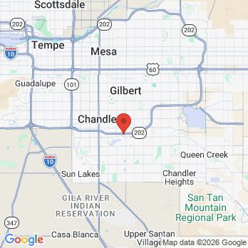 Map to Value Dental Centers - Chandler office in Chandler, AZ