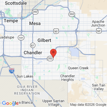 Map to Primary Office office in Gilbert, AZ