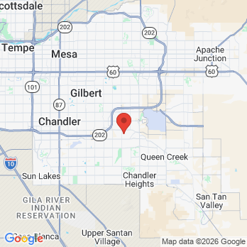Map to Smiles at San Tan Ranch office in Gilbert, AZ