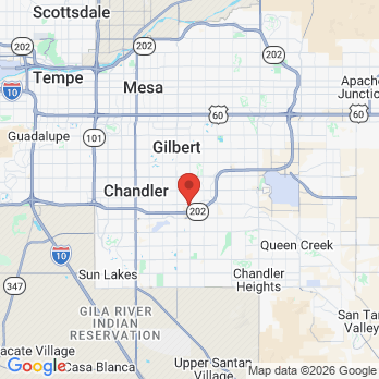 Map to Primary Office office in Gilbert, AZ