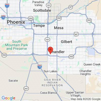 Map to  office in Arizona Pediatric Dentistry &Amp; Orthodontics