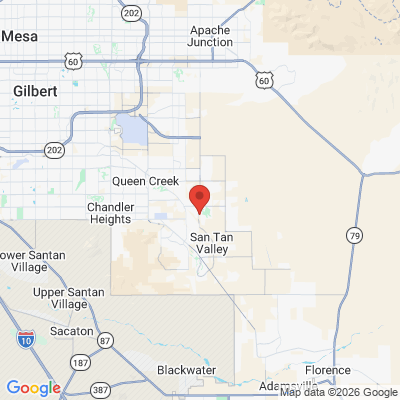 Map to  office in San Tan Valley, AZ