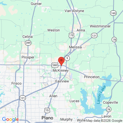 Map to  office in Mc Kinney, TX