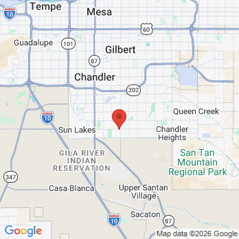 Map to DO NOT USE office in Chandler, AZ