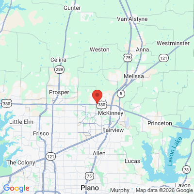 Map to  office in Mc Kinney, TX