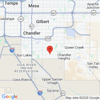 Map to Primary Office office in Gilbert, AZ