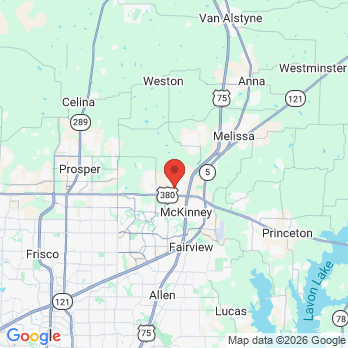 Map to Mindful Pediatric Dentistry & Orthodontics office in Mc Kinney, TX