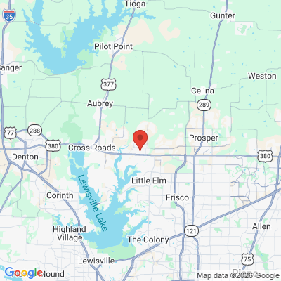 Map to  office in Savannah, TX