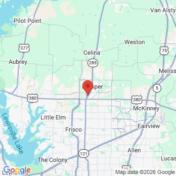 Map to Primary Office office in Prosper, TX