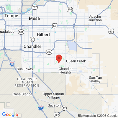 Map to  office in Gilbert, AZ