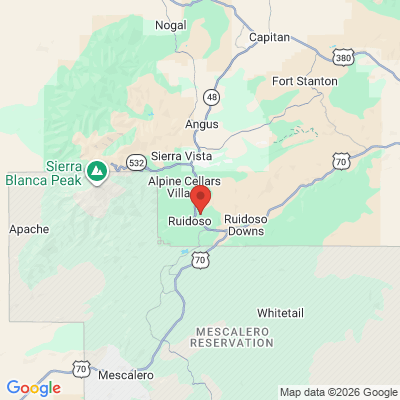 Map to  office in Ruidoso, NM