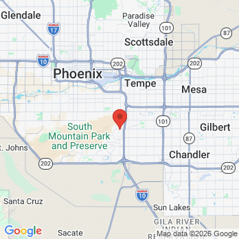 Map to Today's Dental office in Phoenix, AZ