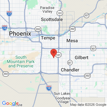 Map to Dr Neil Geske office in Tempe, AZ