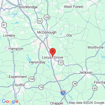 Map to Perfect Portrait Family Dentistry office in Locust Grove, GA