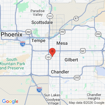Map to MyTimeDental Centers, PLLC office in Mesa, AZ