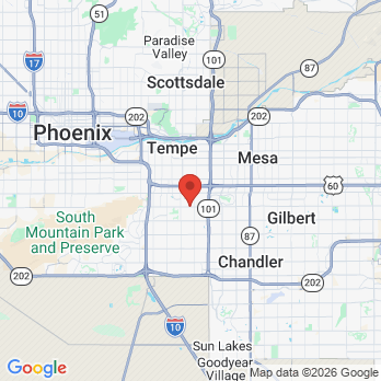 Map to An Amazing Smile office in Tempe, AZ
