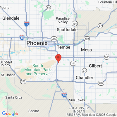 Map to  office in Guadalupe, AZ