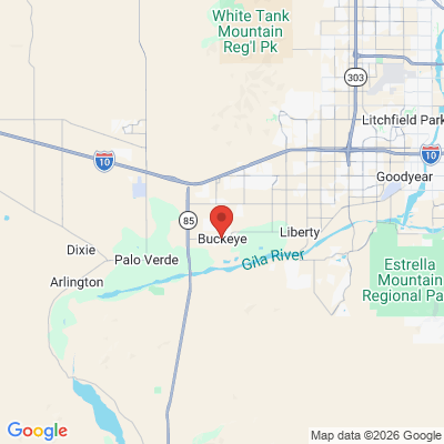 Map to  office in Buckeye, AZ