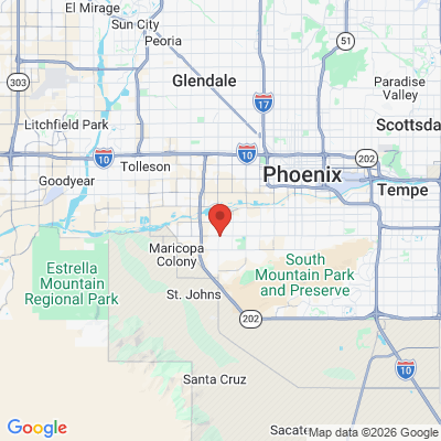Map to  office in Laveen, AZ