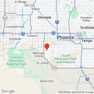 Map to  office in Laveen, AZ