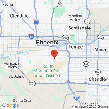 Map to Dentistry For You LLC office in Phoenix, AZ