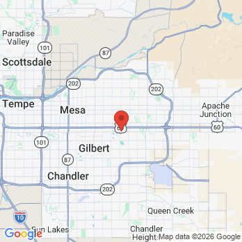 Map to Kids Grins Pediatric Dentistry-Mesa office in Mesa, AZ