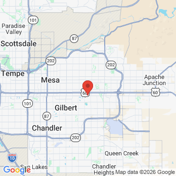Map to Primary Office office in Mesa, AZ