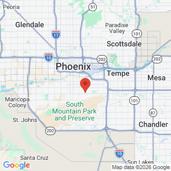 Map to Diazo Family Dental - South Phoenix office in Phoenix, AZ