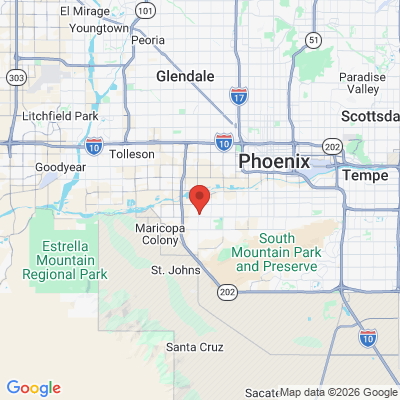 Map to Laveen Smiles office in Laveen, AZ