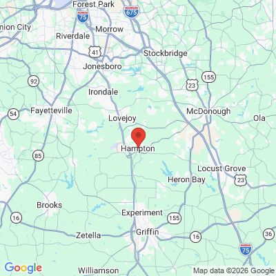 Map to  office in Hampton, GA