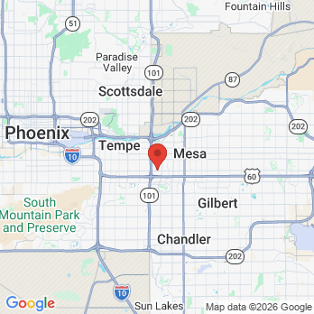 Map to 3rd Set Smiles office in Tempe, AZ