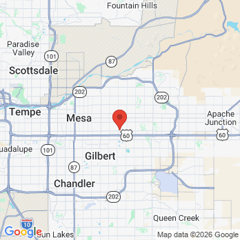 Map to Primary Office office in Mesa, AZ