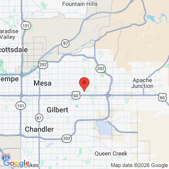 Map to Primary Office office in Mesa, AZ