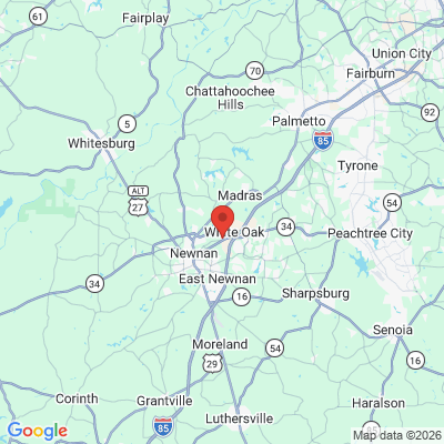 Map to  office in Newnan, GA