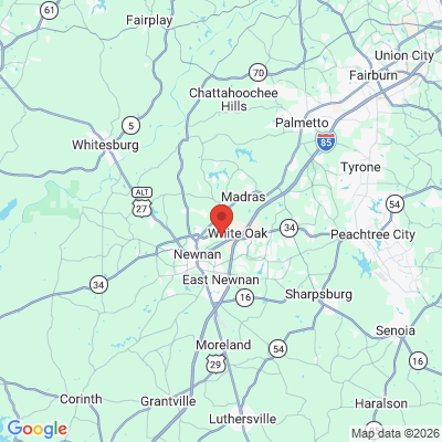 Map to  office in Newnan, GA