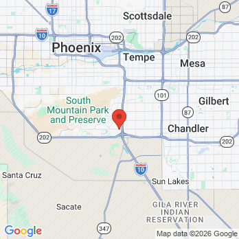 Map to Sonoran Hills Dental office in Phoenix, AZ