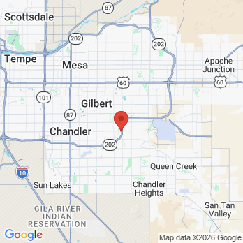 Map to Value Dental Centers - Gilbert office in Gilbert, AZ