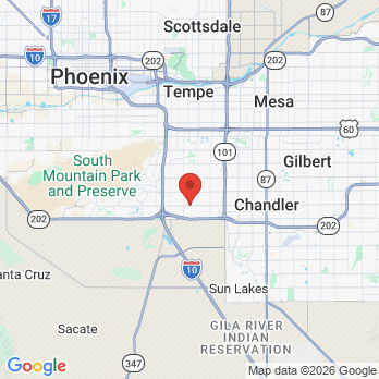 Map to Primary Office office in Chandler, AZ