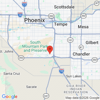 Map to Jungle Roots Children's Dentistry office in Phoenix, AZ