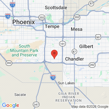 Map to Onsite Dental at Intel Chandler office in Chandler, AZ