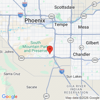 Map to Janet Euzarraga DDS PC office in Phoenix, AZ