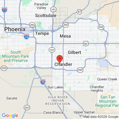 Map to Primary Office office in Chandler, AZ