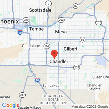 Map to Primary OfficeCoronado Dental office in Chandler, AZ