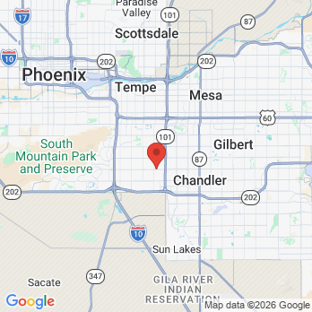 Map to Primary Office office in Chandler, AZ