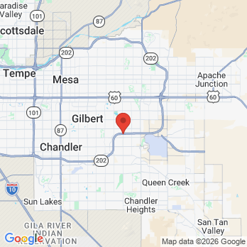 Map to Primary Office office in Gilbert, AZ