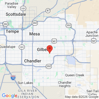 Map to Primary Office office in Gilbert, AZ