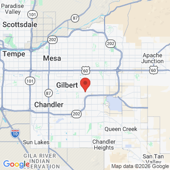 Map to CLASSIC DENTAL CARE office in GILBERT, AZ