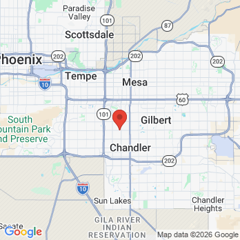 Map to Primary Office office in Chandler, AZ