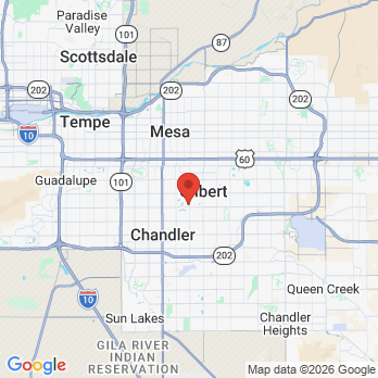 Map to Primary Office office in Gilbert, AZ
